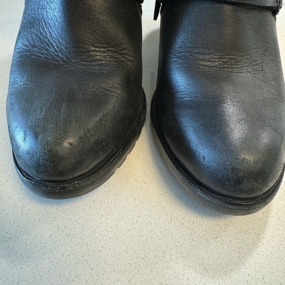 Sorel Winter WATERPROOF Leather Wedge Boots 7.5 - Picture 3 of 10